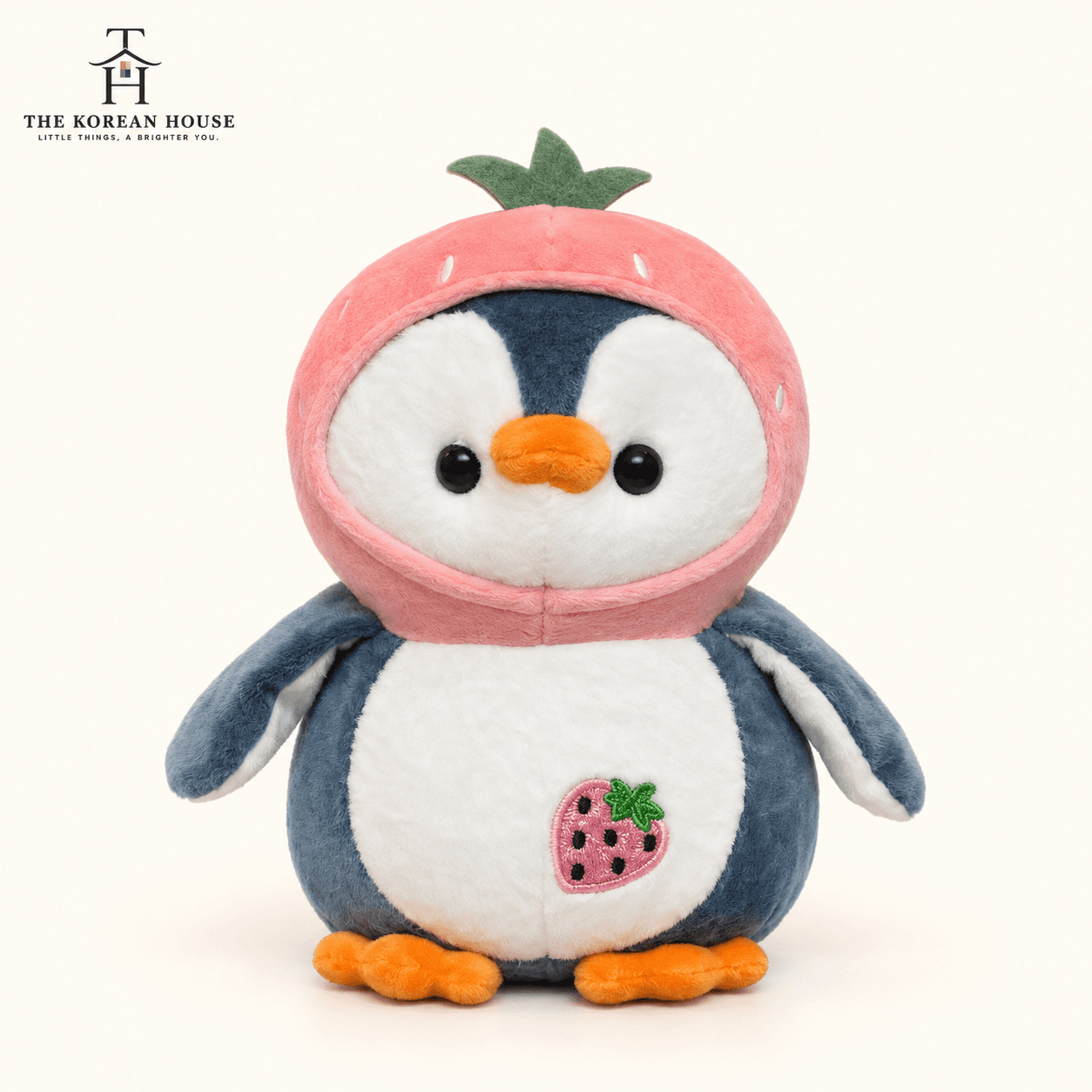 Dalgi Strawberry Penguin Plush Toy — view 1